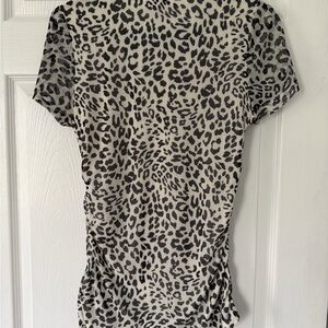 Leopard Print Women's Top